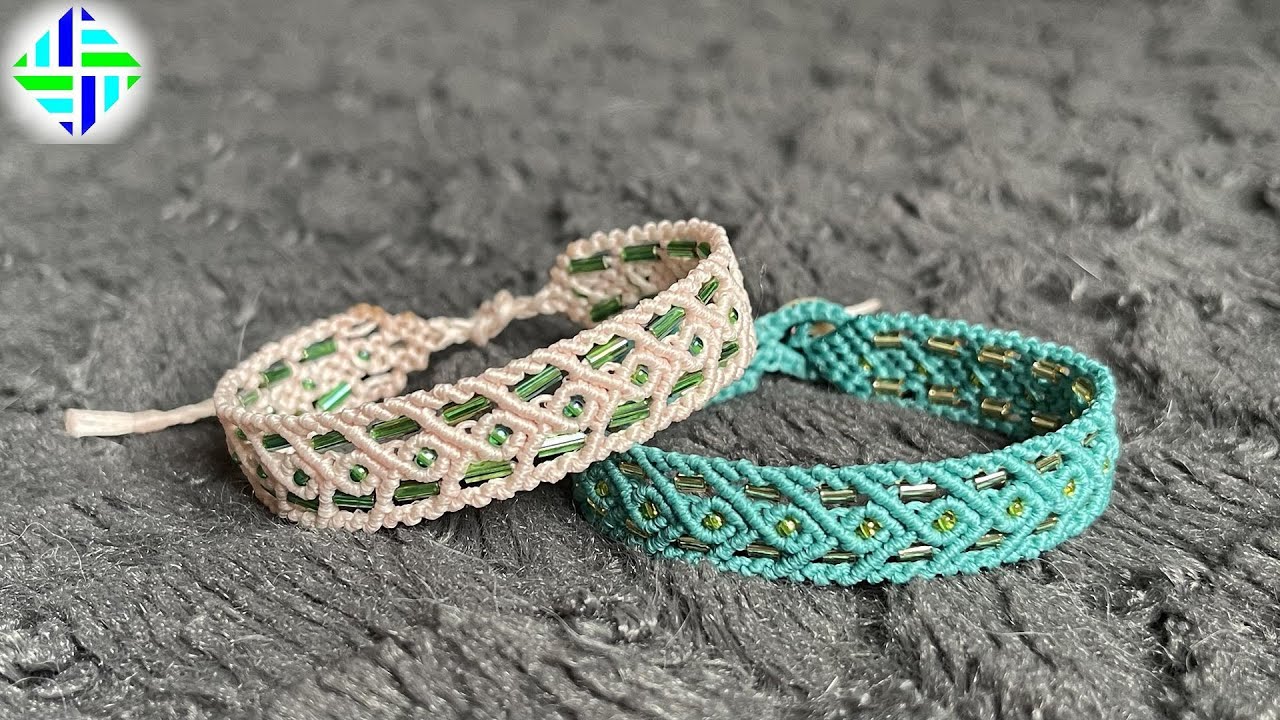 Macrame Tutorial | DIY Macrame Bracelet076 | 手绳 | 编绳教程