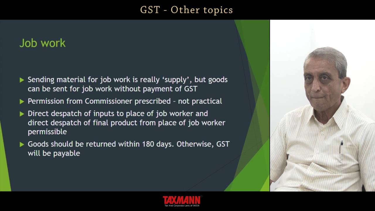 09 GST Other Topics by V S Datey