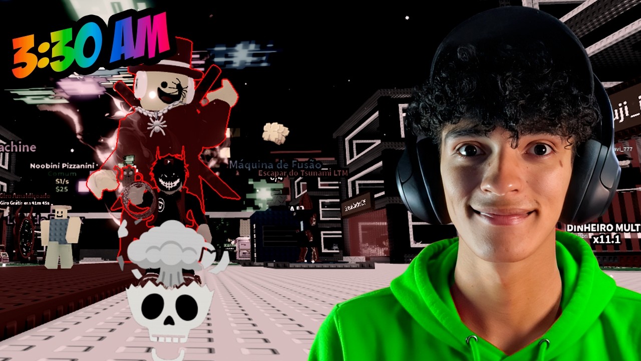 CORRE! O ADMIN ABUSE MAIS INSANO DO SAMMY NO ROUBE UM BRAINROT!