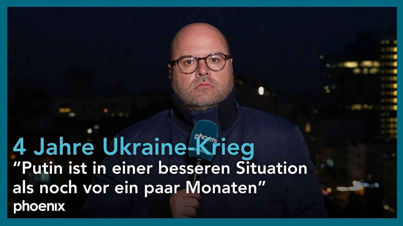 Dominik Lessmeister (ZDF) zur aktuellen Lage in der Ukraine in phoenix der tag | 20.03.2026