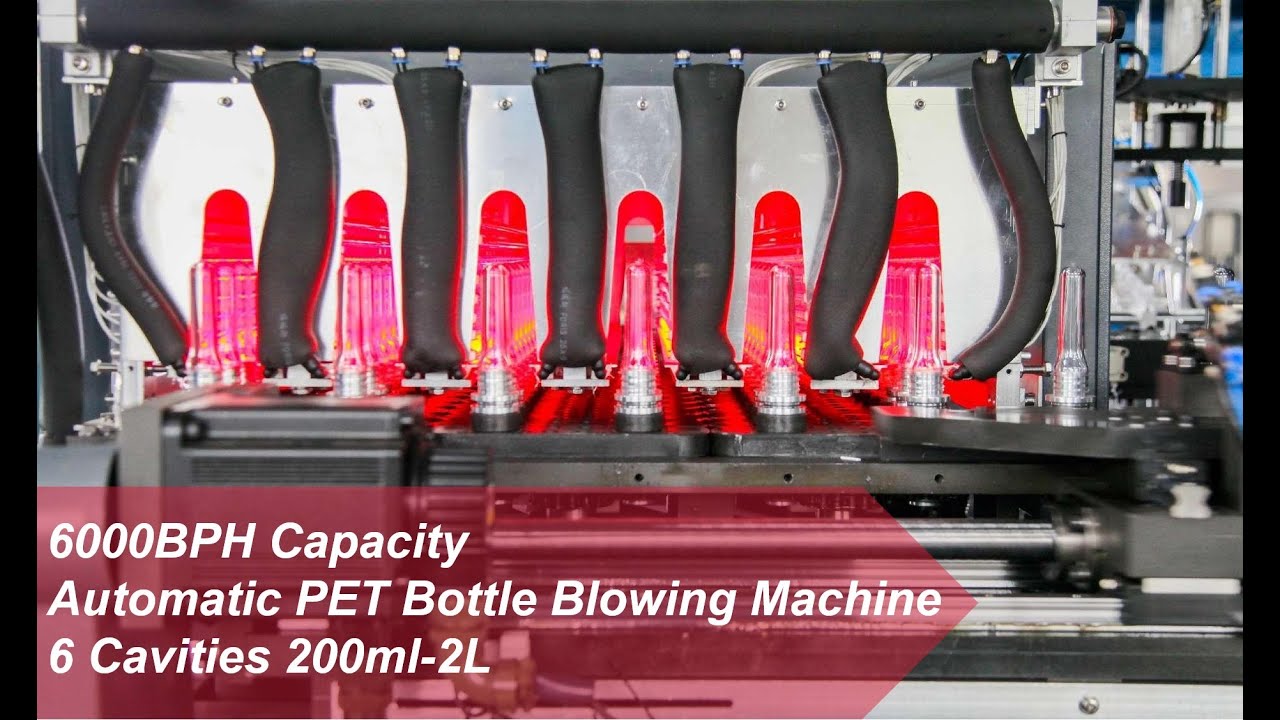 Reliable Machinery 6000BPH Full Automatic 6 Cavities PET Bottle Blowing Machine