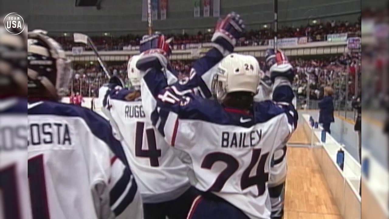 Gold Medal Moments Presented By HERSHEY'S | Team USA Women's Hockey Wins Gold In 1998