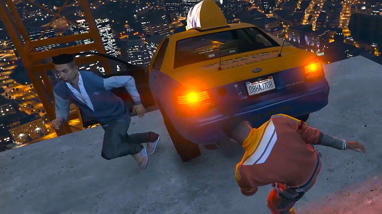 Construction Assassination Is Broken, Taxiing To The Top Of Reality (GTA 5 Fact and Glitch)