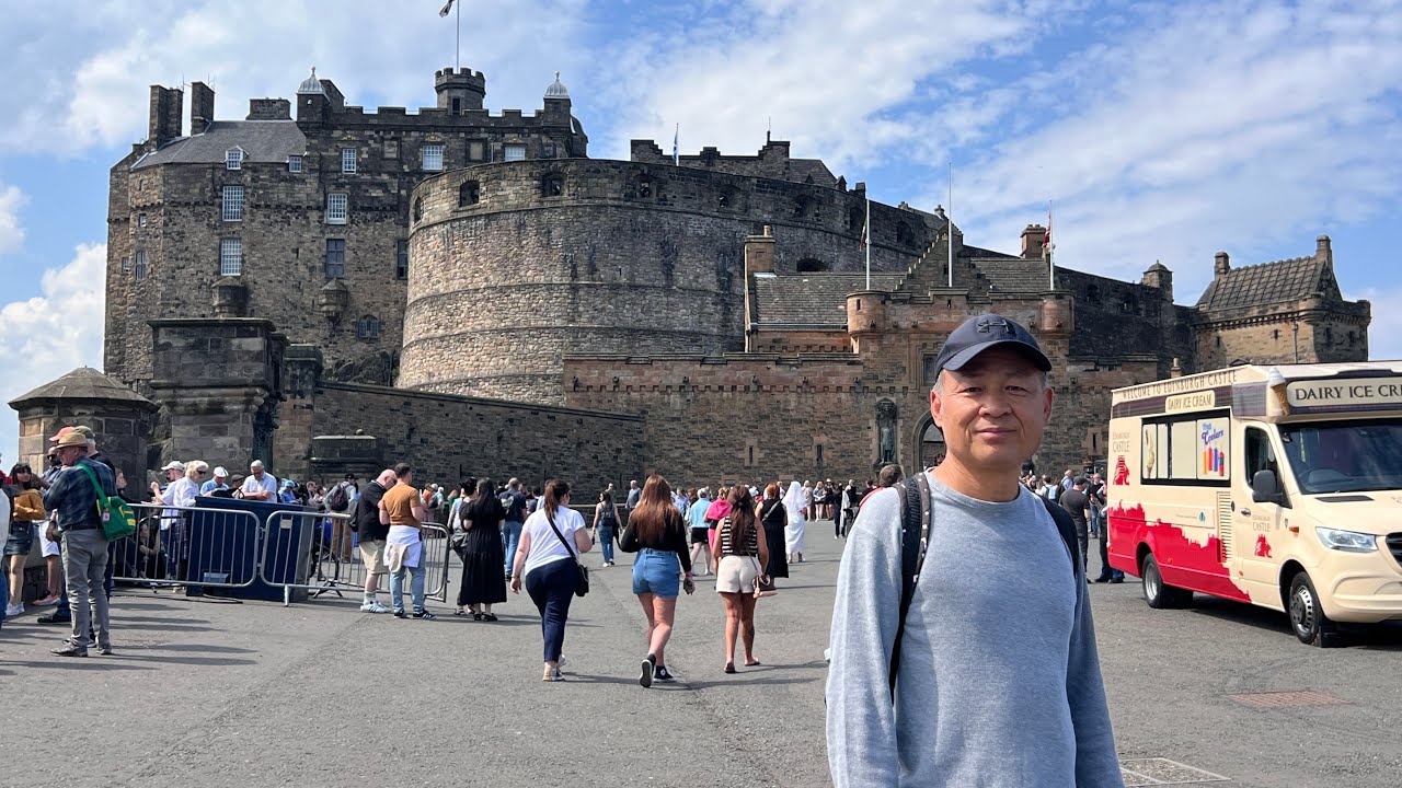 爱丁堡D1，老城漫步（Royal Mile Walk），爱丁堡城堡