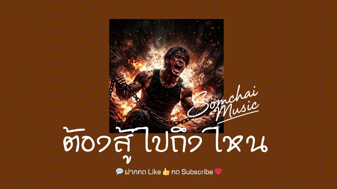 ต้องสู้ไปถึงไหน - Somchai Music