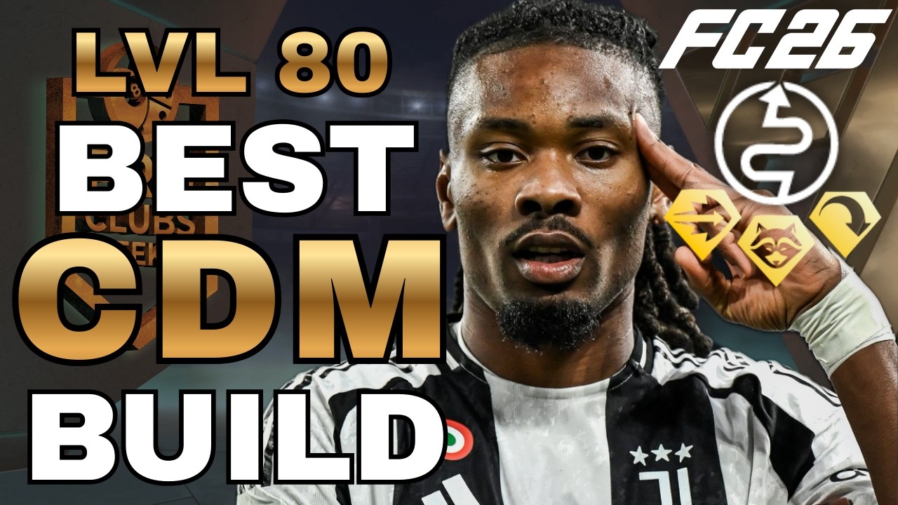 BEST CDM BUILD *MAX LEVEL 80* | EA SPORTS FC 26 CLUBS BALLER BUILD