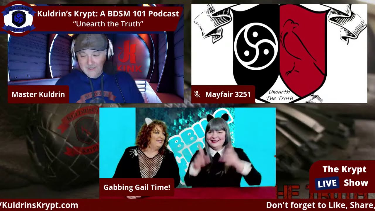 Kink and BDSM as Middle-Aged Woman with Gabbing Girl Time Podcast-S03E16
