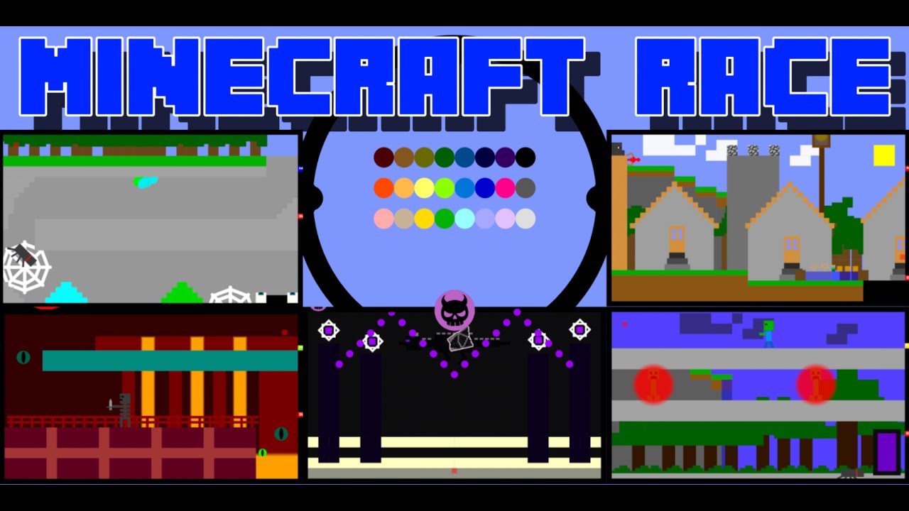 24 Marble Race EP. 32: Minecraft Race + (lyrics) + (effects)