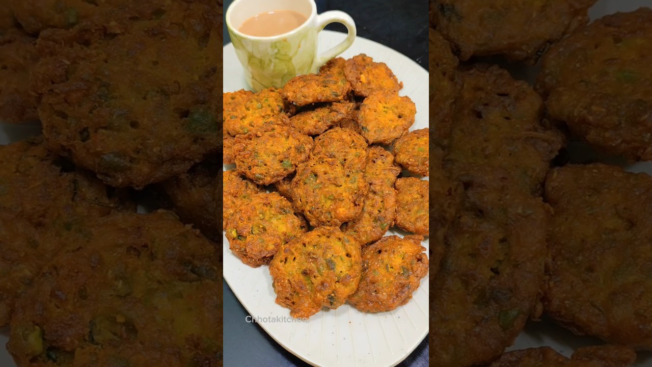 Crispy Matar Pakode Quick Tasty Green Peas Pakora | Must Try Snack | 