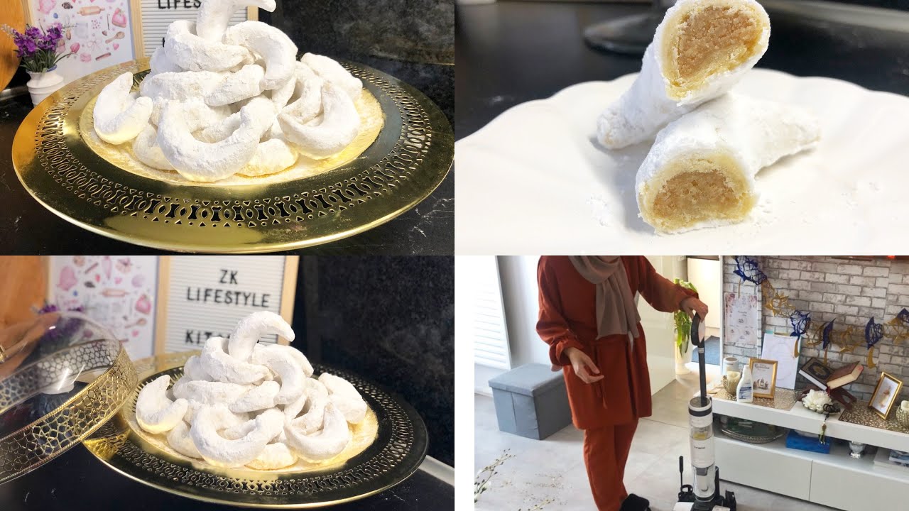 Corne de gazelle très fondant 🌟Aïd 2021+ présentation aspirateur