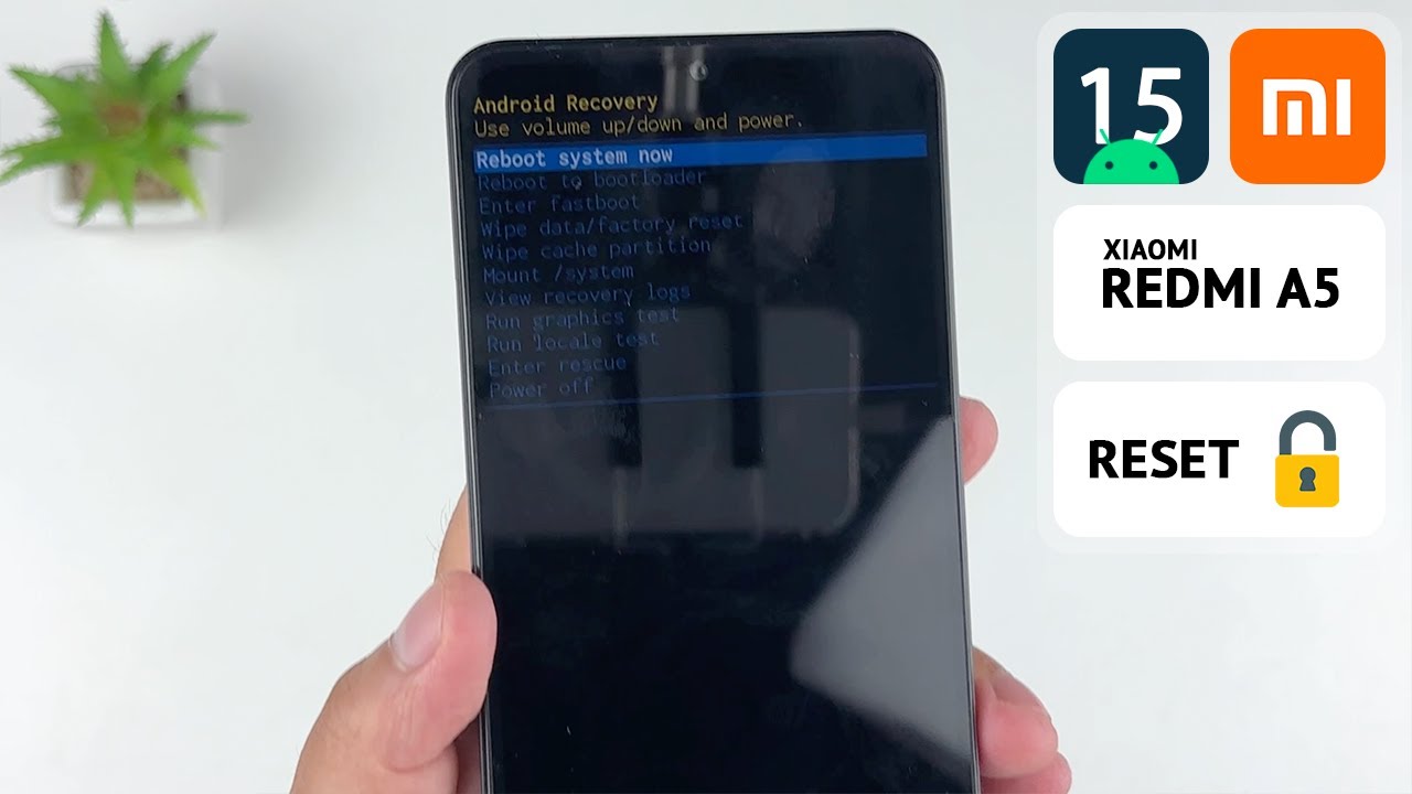Formatear Xiaomi Redmi A5 | Hard Reset