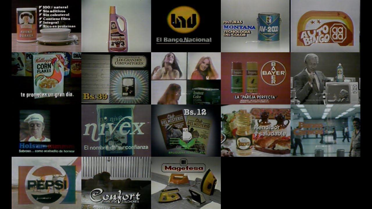 Comerciales clásicos: Venevisión en 1982