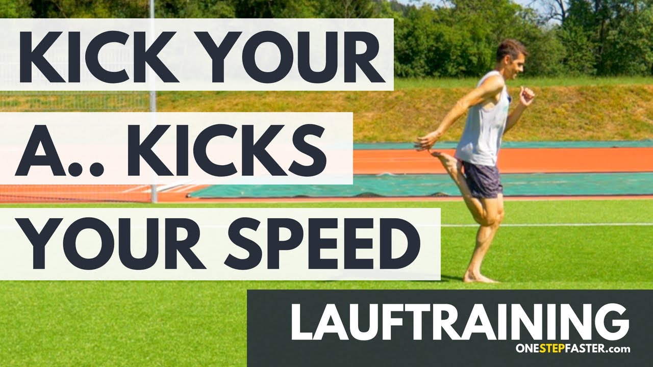 Lauftechnik verbessern mit LaufABC - Größere Schrittlänge und schneller Zeiten durch Anfersen
