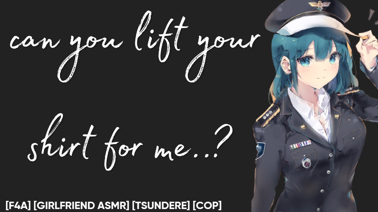 [F4A] Tsundere Police Officer Saves You [Girlfriend ASMR] [Personal Attention]