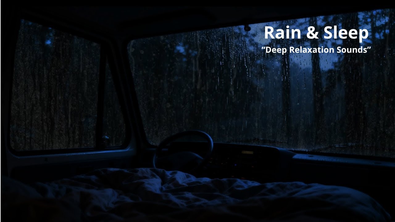 Sleep Quickly 🌧️ Relaxing Rain & Thunder on Cabin Roof – Deep Sleep Sounds 😴