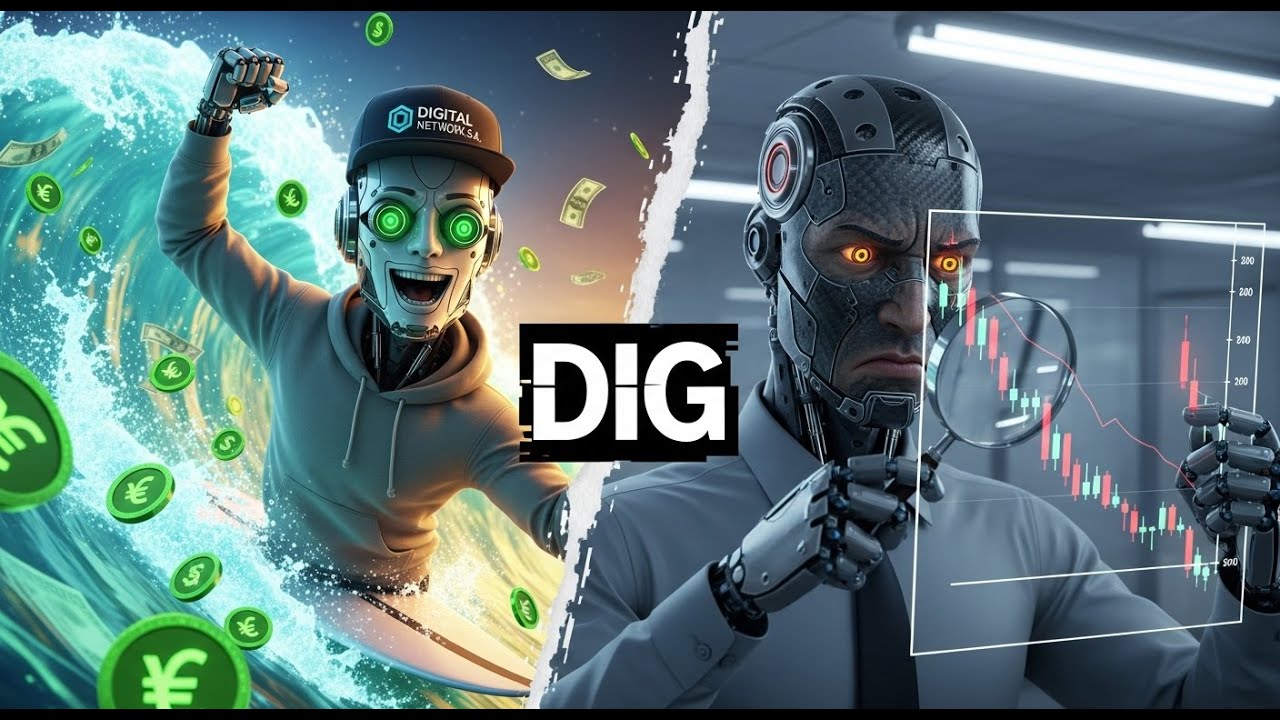 Digital Network: 60% Marży vs -10% Sprzedaży Akcji | Giełdowy Ring AI
