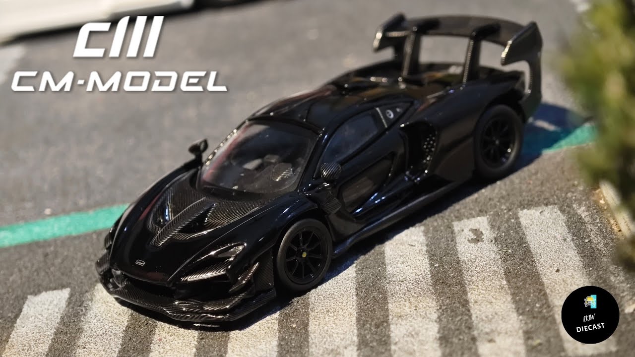 McLaren Senna GTR by CM Model 1/64 | UNBOXING and REVIEW