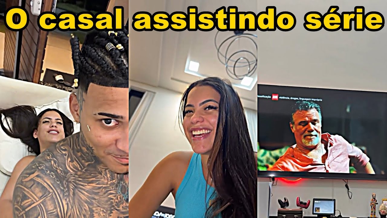 ANDERSON NEIFF E EDUARDA ASSISTINDO SÉRIE