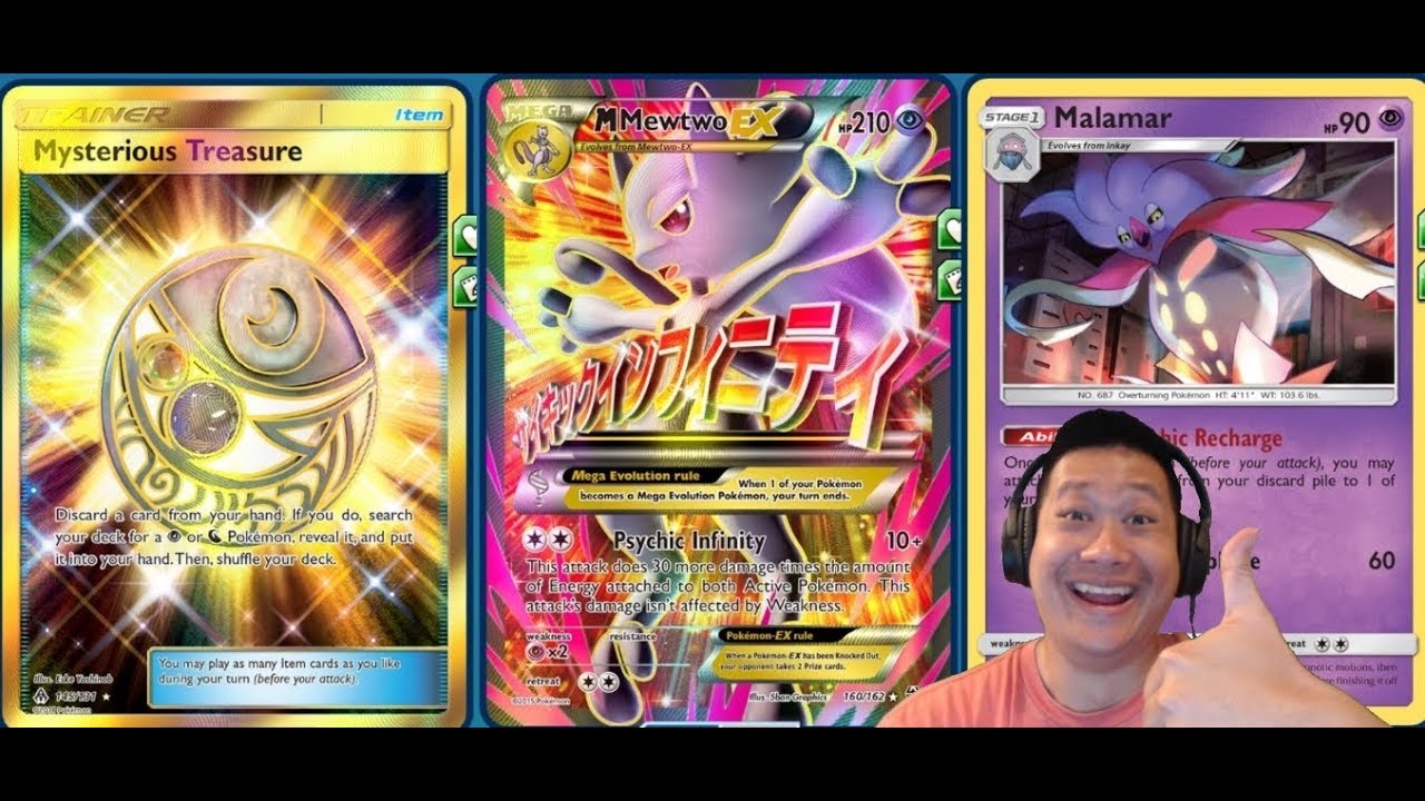 Better MEGA MEWTWO EX Deck With New Psychic Upgrades