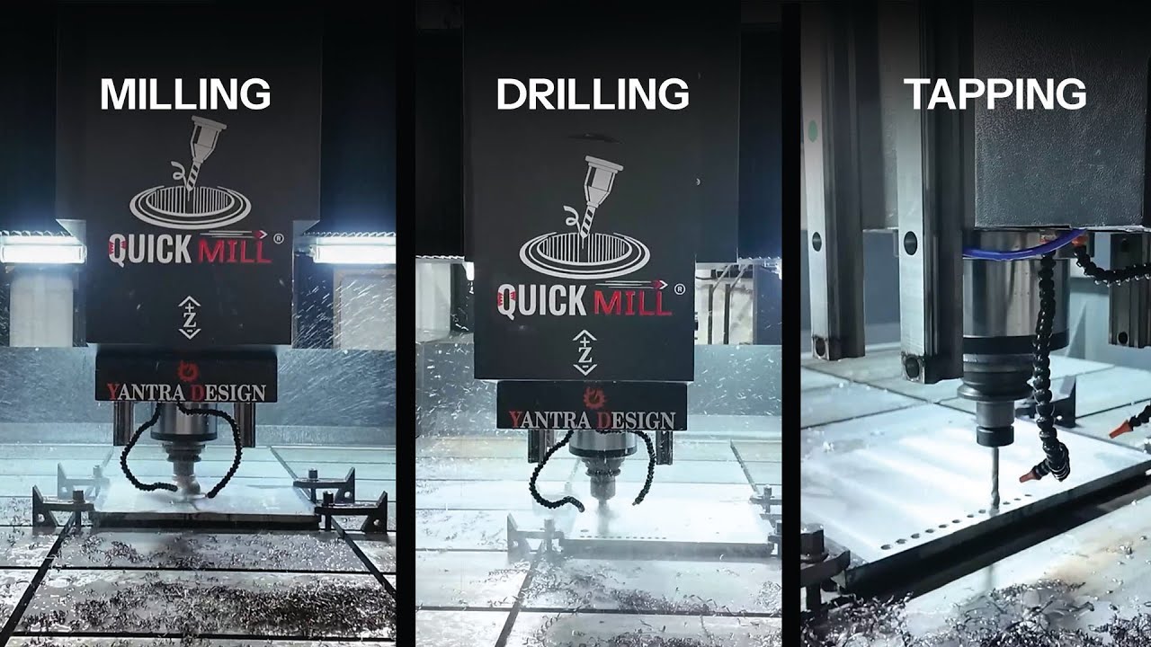 Introducing α-QMG 220 by Yantra Design | High-Precision Drilling, Milling & Tapping