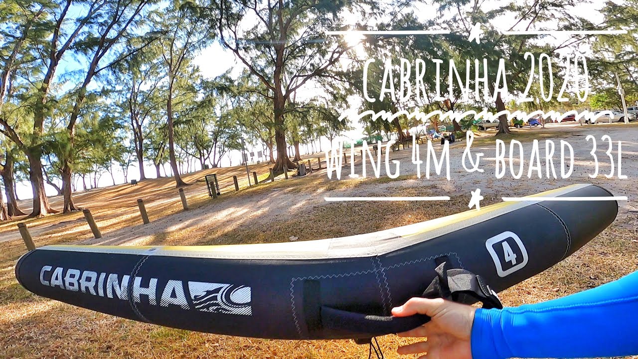 Cabrinha 2020 Wing 4M & Board 33L /eng subs/