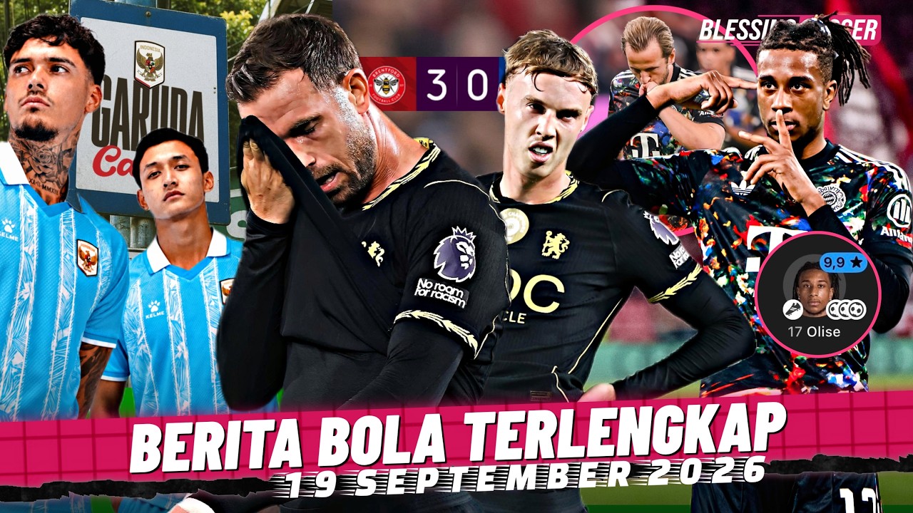 London Biru Mulai LAWAK 😂 Olise HATTRICK, Harry Kane 100 GOL 👊 Garuda Calling RILIS, Jay Idzes Absen