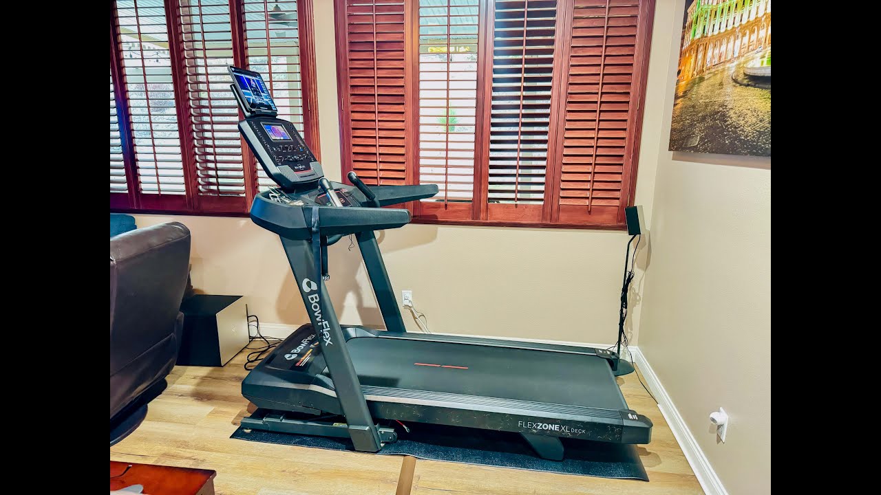 Bowflex T9 Treadmill with Peloton App setup and demonstration