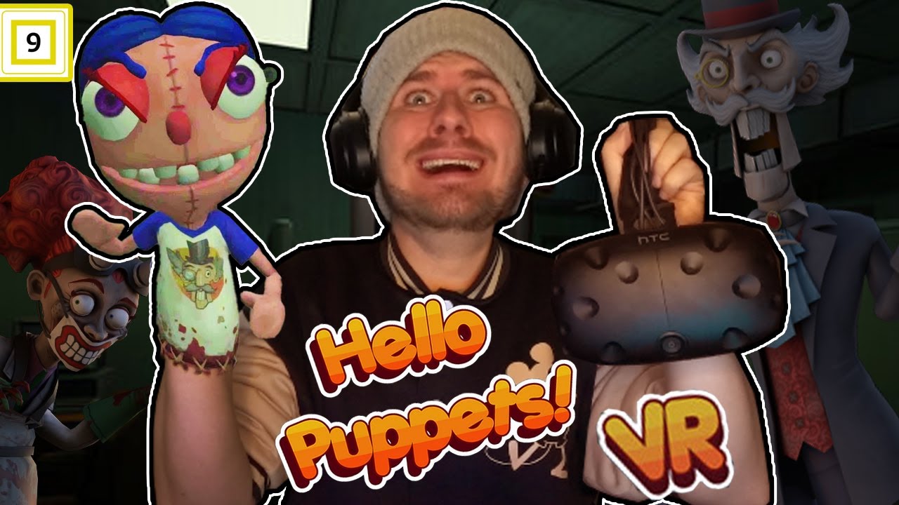 En dukke festet til armen min! - Hello Puppets VR