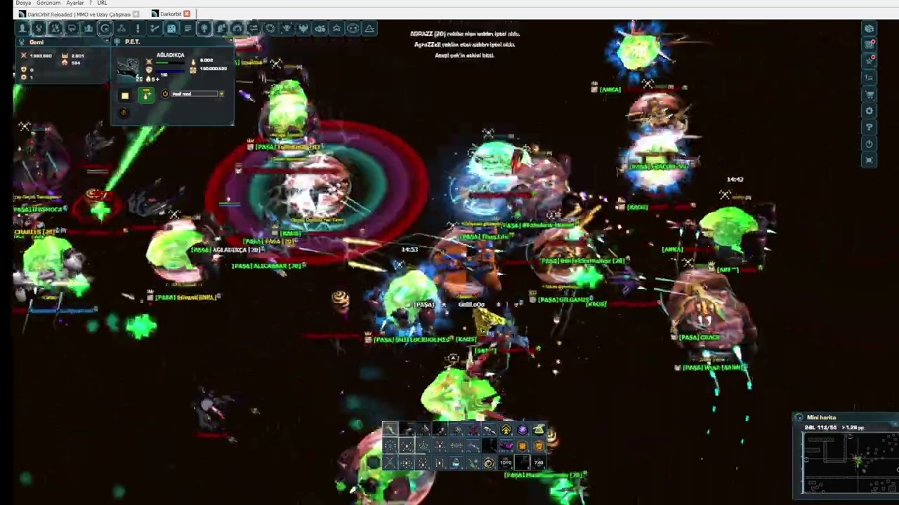 Darkorbit tr 2 3  AVDALARA HOŞ GELDİNİZ PARTİSİ