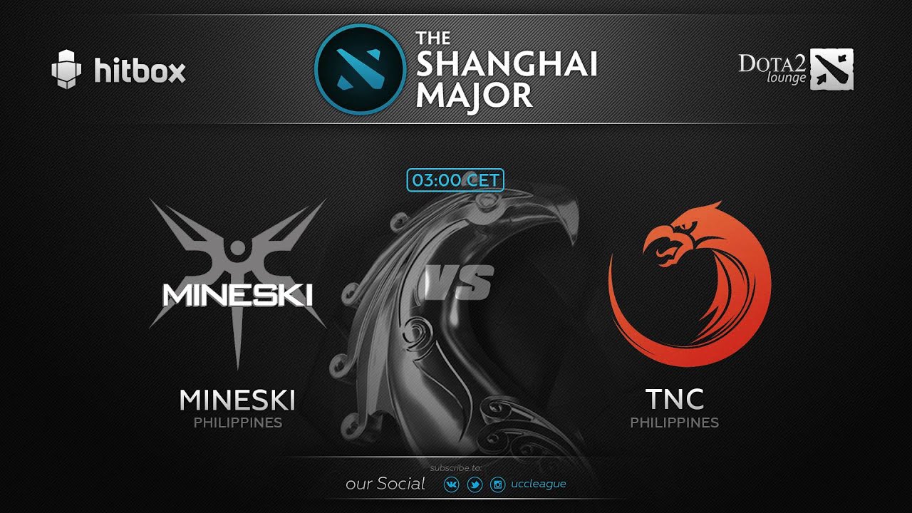 The Shanghai Major 2016 SEA Qualifier ||  Mineski-X vs TNC || game 1 of  bo2 || by Улыбка