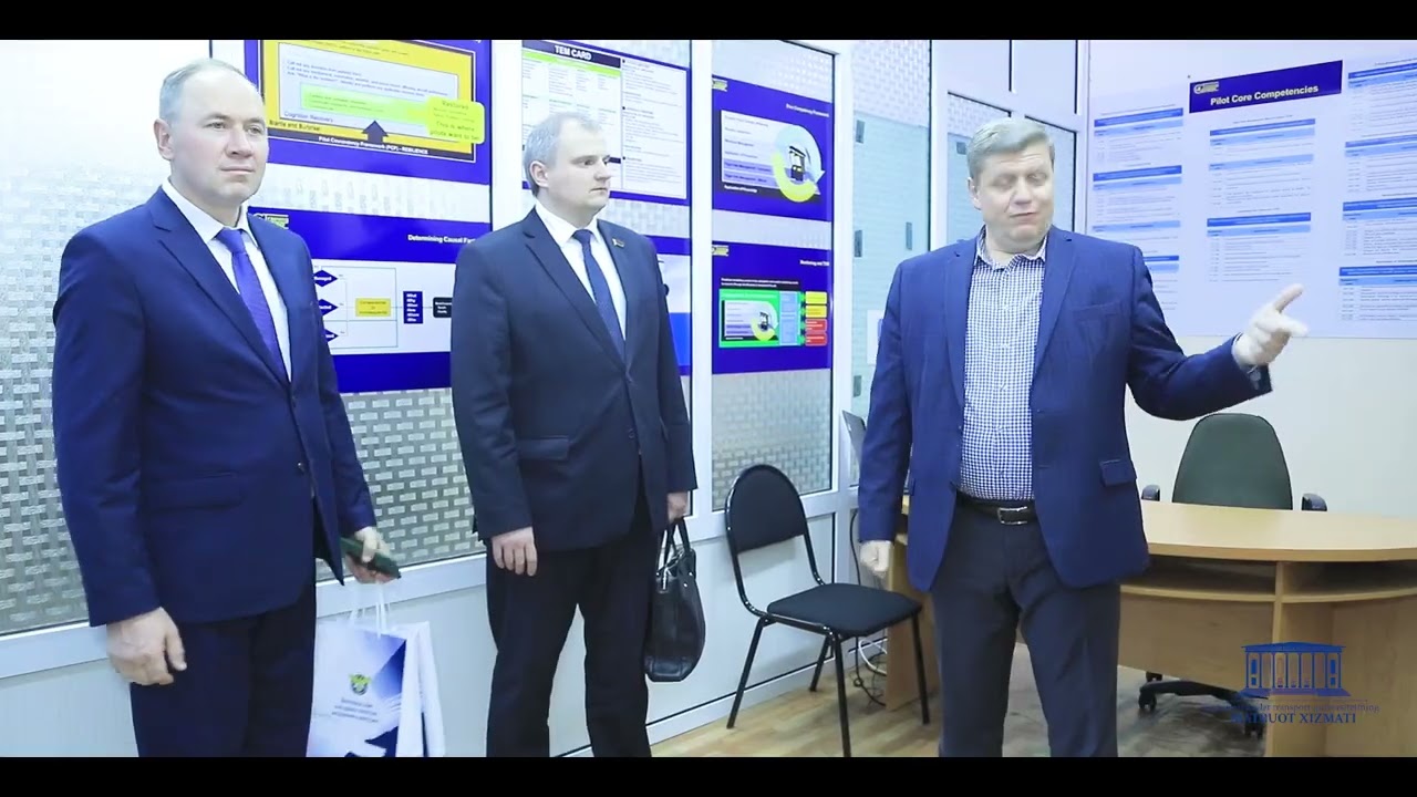 Belarus davlat aviatsiya akademiyasi vakillari &laquo;Training center&raquo;ga tashrif buyurdi