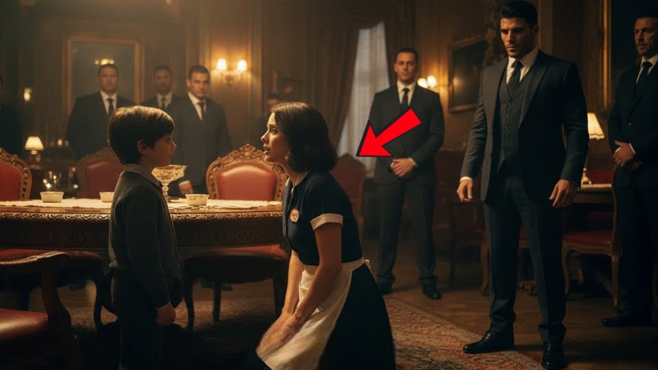 “Can You Be My Mom for a Day?” — The Mafia Boss’s Son Asked the Waitress
