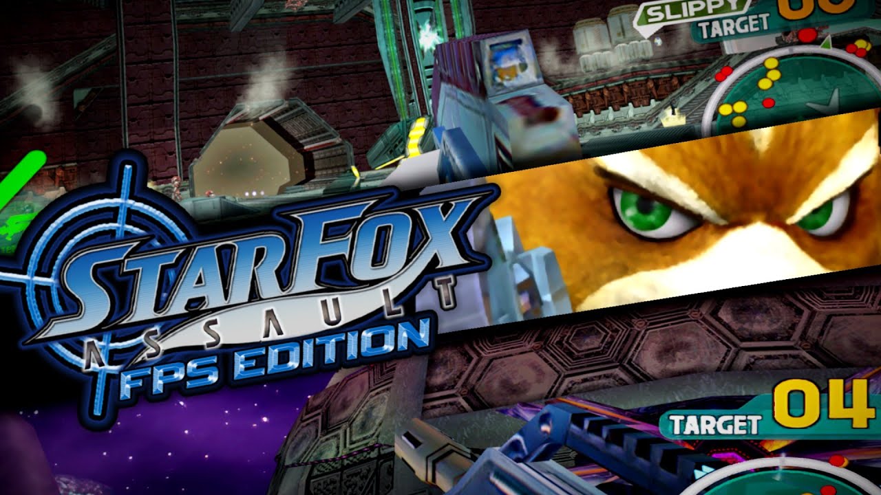 🔴 STAR FOX BUT IT PLAYS LIKE COD!?! ( Star Fox Assault HD | FPS EDITION )