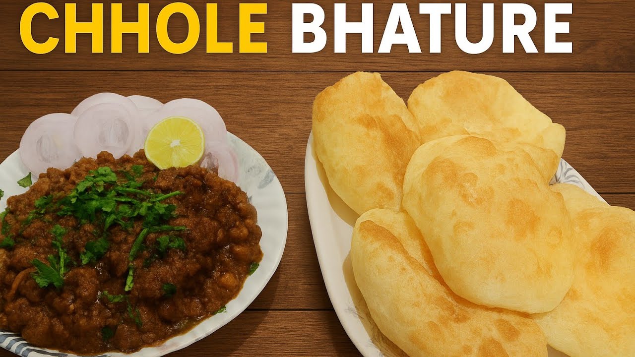 “Restaurant Style Chhole – Phule Phule Balloon Jaise Bhature”