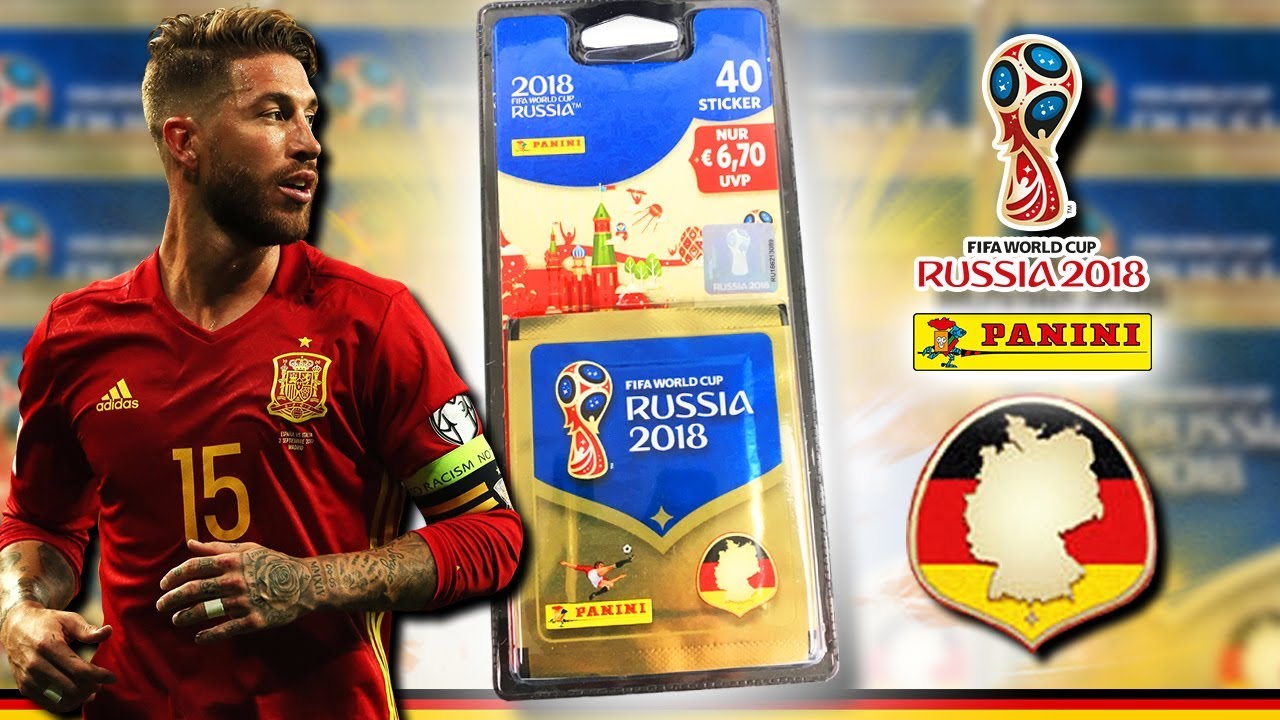 *NEW* Panini FIFA WORLD CUP 2018 STICKER BLISTER PACK OPENING