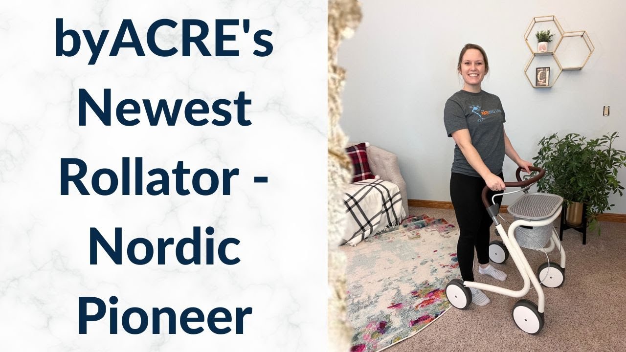Распаковка роллатора: New Nordic Pioneer Rollator от byACRE