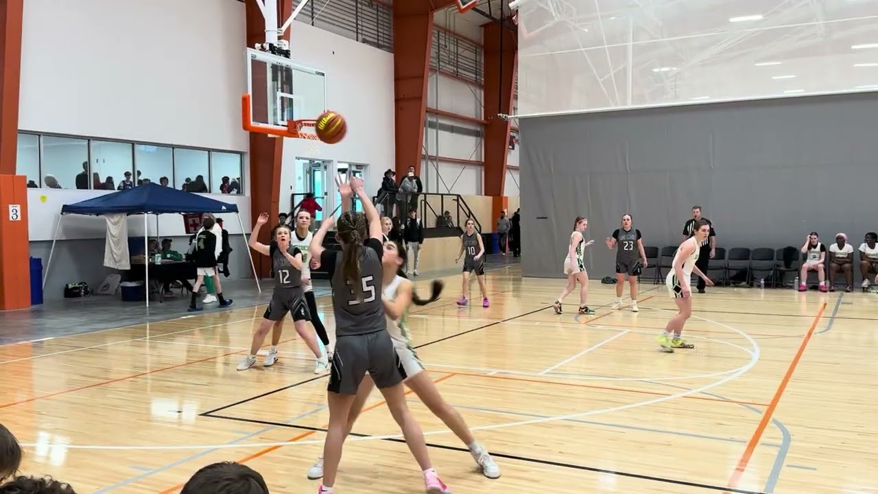 Lady Knights vs MidMo Mavericks @State Tournament (game 3, 1st qtr part 2)