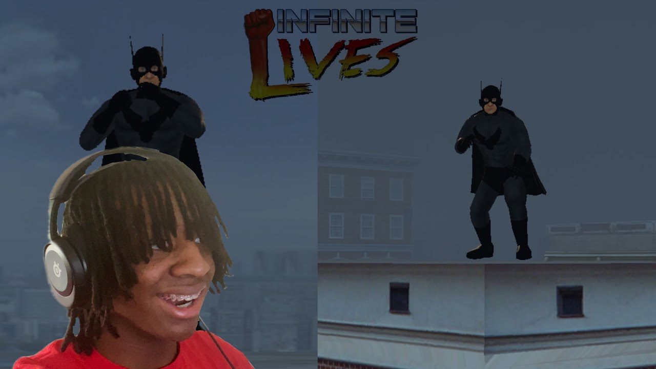 I played As Batman In This superhero Game And became A NIGHTMARE(infinite lives)
