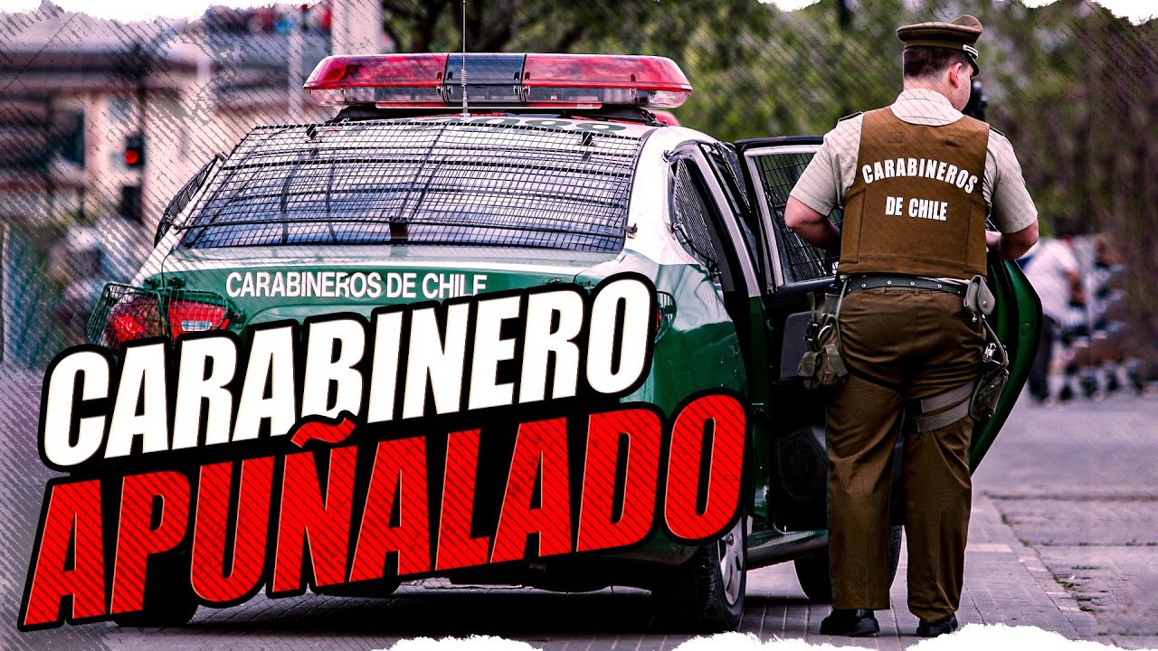 #chile  - Carabinero apu&ntilde;alado 3 veces en MEDIO DE UN PROCEDIMIENTO de VIOLENCIA INTRAFAMILIAR