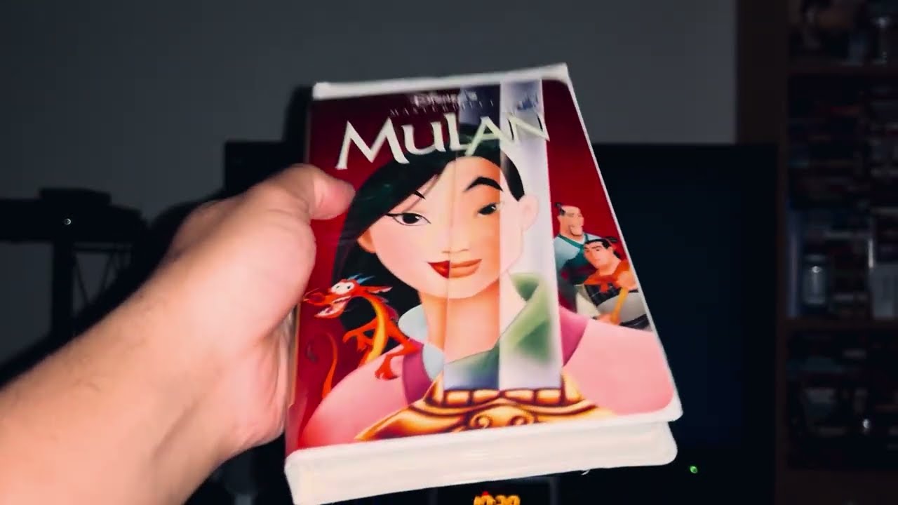 Opening To Mulan🐲🐉🀄️🎎🈲🈸💮🈳 (1998) (1999) Actual Retail Sales VHS (Version 2) 25th, Anniversary