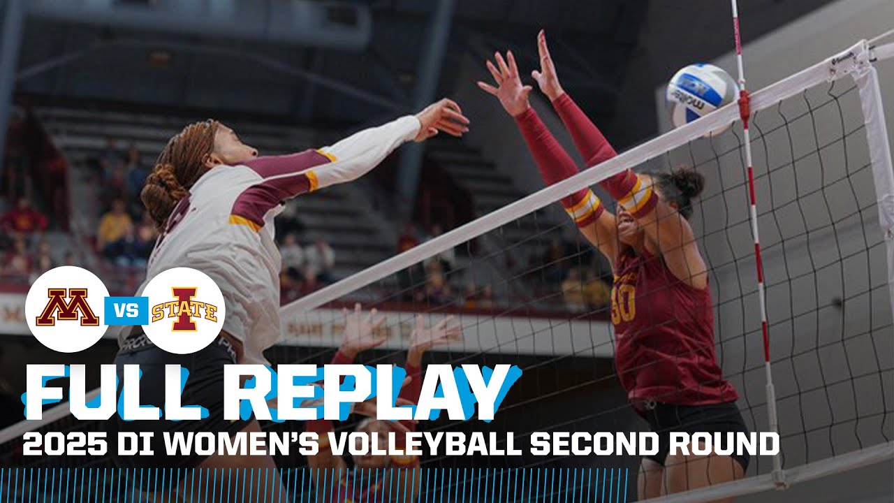 Minnesota vs. Iowa State: 2025 NCAA volleyball second round | FULL REPLAY