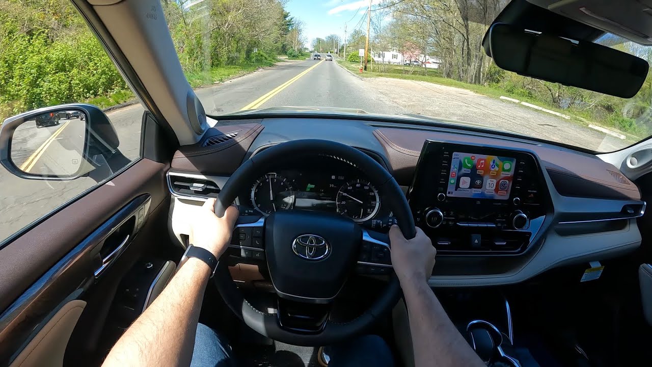 2022 Toyota Highlander POV Test Drive - Higher Than The Rest?