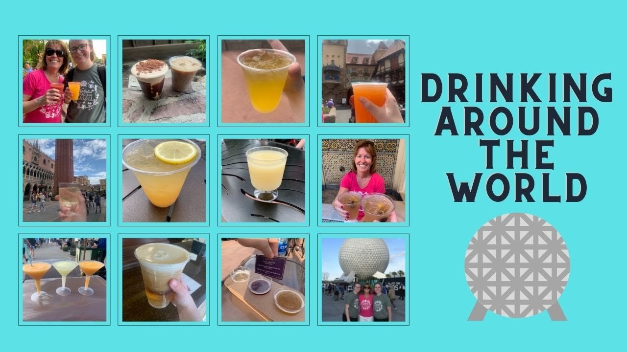 Drinking Around the World for the First Time | EPCOT Drinking Challenge