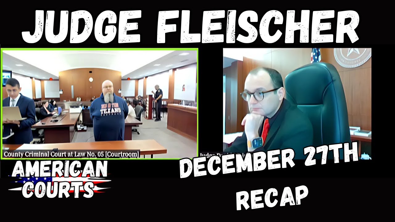 Judge Fleischer:  Friday Highlights