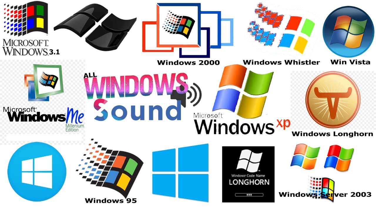 All Windows Sounds [Windows 3-10] | Windows Startup And Shutdown Sounds | Mahade Mania
