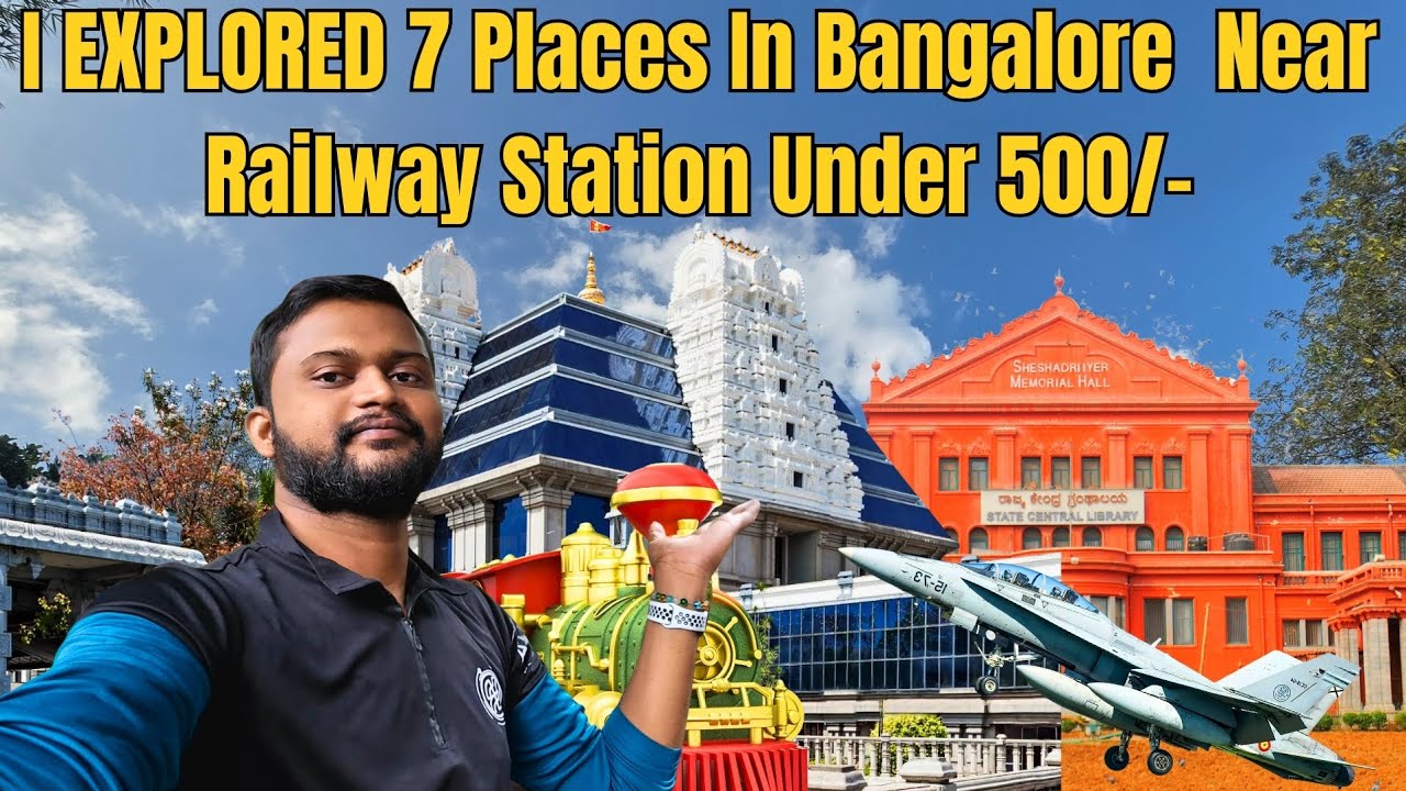 I Survived 24 Hours In Bangalore with 500/- | 0 to 150000 Challenge || All India Trip #travel #solo