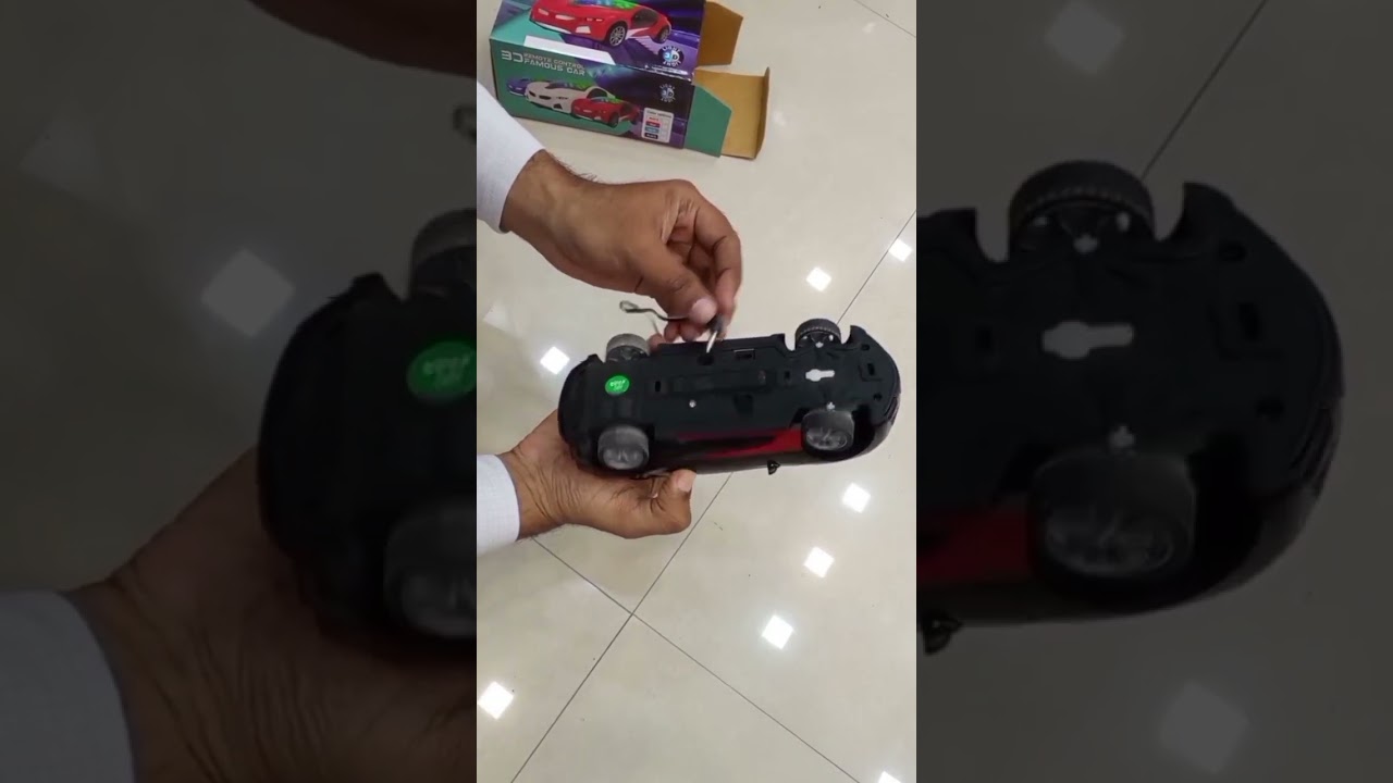 3D Lighting Remote Control Car for Kids | High-Speed & Rechargeable | Ages 4+ 🚗