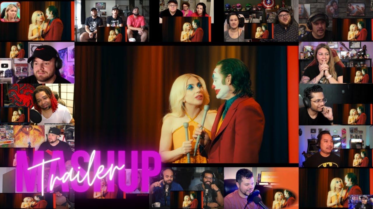 Joker 2: Folie à Deux - Official Trailer Reaction Mashup 🤡🔞 - Joaquin Phoenix - Lady Gaga - DC