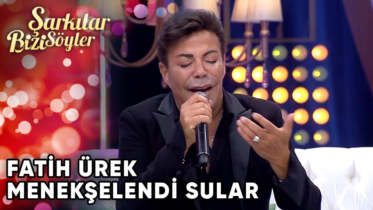 Menekşelendi Sular - Fatih Ürek | Şarkılar Bizi Söyler | Performans