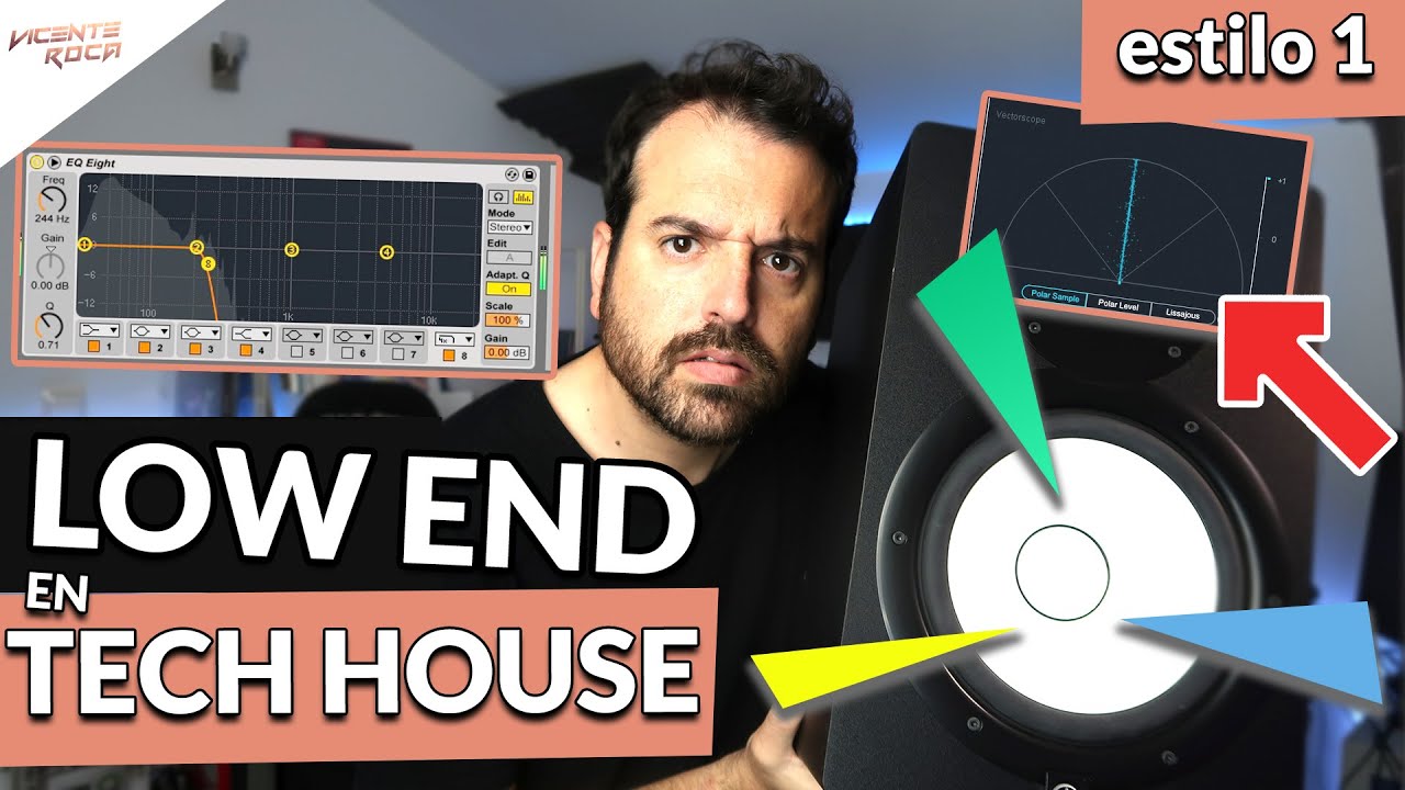 Como MEZCLAR el LOW END🔈 Parte 1 (Bombo y Bajo) Estilo Tech House 💣 2022